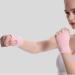 Adjustable Pink Wrist Wrap - Breathable Elastic Support for Sports | International Shipping - Buy Online on GoSupps.com
