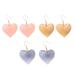 Feyley earrings 3 pairs of Korean fashion minimalist hook earrings vintage sweet cool y2k peach heart earrings for women girl party jewelry