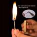 AIKENR Permanent Match Keychain - Waterproof Flint Metal Fire Starter for Outdoor Camping | Emergency Survival Tool - Buy Online on GoSupps.com