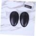 FRCOLOR 50 Pair Ear Protectors for Hair Dryer Heat Hair Styling Tools Hair Coloring Ear Cover Ear Covers for Shower Hairdressing Ear Covers Silicone Earplugs Ear Muffs Accessories Hair Dye 7.5x4cm Black - Buy Online on GoSupps.com