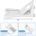 Wenrero 4-Piece Sliding Door Safety Lock Set | No Drill Child Lock with 3M Glue | Secure Windows & Closets | ABS 7cm Sliding Door Block - Buy Online on GoSupps.com