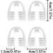 BEZANU Mouth Guard 6 PCS Comfort Anti Grinding Dental Night Guards for Bruxism and Teeth Clenching - Buy Online on GoSupps.com