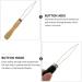 Clothes Shirts Pull Hand Zipper Puller Helper Button Aids Hook E3U5 Tool Arthritis Kit Aid Helper Wooden-universal - Buy Online on GoSupps.com