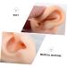 Silicone Leg Strap for Body Jewelry and Ear Piercings - Set of 4 Pieces | Artificial Ear Mold for Massage and Foley | Silicone Body Parts Silicone Mold - Light Yellow - Buy Online on GoSupps.com