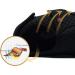 ZJING Men's Open Toe Diabetic Slippers - Extra Wide Width Edema Sandals for Swollen Feet - Adjustable & Breathable Recovery Slippers (Size 10, Black) - Buy Online on GoSupps.com