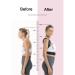 Suspender Belt Adjustable Posture Corrector Lumbar Brace Shoulder Band Corset Relief Lower Back Pain Black Skod - Buy Online on GoSupps.com