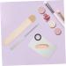 Buy Minkissy 6 Sets Palette Makeup Foundation & Mixing Tools | Professional Artist Supplies | Nail Polish Mixer Tray | Korean Makeup Spatula & Color Plates - Buy Online on GoSupps.com