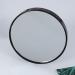 5X Magnifying Makeup Mirror - Small Round Wall & Pocket Mirror with Suction Cups - Black Cosmetic Bathroom Accessory - Buy Online on GoSupps.com