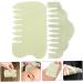 JECOMPRIS Jade Gua Sha Massage Device - Scalp Massager & Trigger Point Tool | Compact Hair Combs from Xiuyu China - Buy Online on GoSupps.com