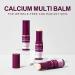 Calcium Multi Balm Calcium Multi-Vitamin Balm Wrinkle Core Rod Intensive Repairing And Moisturizing Cream Collagen Moisturizing Stick Suitable For Eyes Neck Face (2pcs 9g) - Buy Online on GoSupps.com