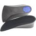 Gel Shoe Inserts with Ankle Straps - Invisible Heel Lift Insoles for Men & Women | Comfortable Half Pad Arch Support - Buy Online on GoSupps.com