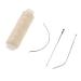 2 Set Hair Weaving Tools: Curved & Straight Needles for Hair Extensions Weft Weavings & Braids - International Shipping Available - Buy Online on GoSupps.com