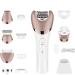 Solimpia 6-in-1 Electric Lady Shaver & Epilator for Women - Wet/Dry Hair Removal with LED Light - Ideal for Face, Legs, Underarms & Bikini Area - Buy Online on GoSupps.com