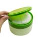 Portable Baby Powder Puff Case - Green Plastic After-Bath Talcum Powder Dispenser Travel Kit - Buy Online on GoSupps.com
