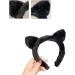 TQUXNGA Cat Ear Hair Hoop Woman Casual Skincare Makeup Headband for Home Travel s Cosplay Hair Accessories Black - Buy Online on GoSupps.com