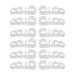 Toe Spreaders Separator Bunion Correctors - 6 Pairs for Women Men | Toe Straighteners Overlap Toe Separator - Toe Corrector - Buy Online on GoSupps.com