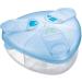 MAM Milk Formula Dispenser Milk Powder Dispenser Pot Stores 40 g Per Serving Milk Powder Storage Holds Three Servings Baby Milk Powder Box Blue (Designs May Vary) Blue Single