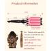 32mm Barrel Hair Curling Iron Wand - Temperature Adjustable Hair Waver (Pink) - Buy Online on GoSupps.com