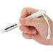 Soft Lash Extension Cleaning Brush Eyelash Cleaning Brush Convenient Brush for Lash Foam(White Rod Silver) - Buy Online on GoSupps.com