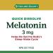 Nature's Bounty Melatonin Pills Supplement Helps Reset Body's Sleep Wake Cycle 3mg 120 Tablets - Buy Online on GoSupps.com