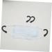 Buy SOLUSTRE 10 Pairs Clothes Rack Mask Ear Hooks - Silicone Cover Hanger for Masks | International Shipping - Buy Online on GoSupps.com