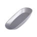 iBasingo&Boundless Voyage Titanium Plate Single-layer Lightweight Portable Dishes for Packing Vegetables Fruit Fish Chips in Camping Ti1114T