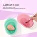 lmoikesz Makeup Brush Cleaning Mat Reusable Cosmetic Tools Washing Scrub Pad Portable Small Sponge Eyeliner Applicators Scrubber Gifts Pink - Buy Online on GoSupps.com