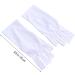 Housoutil 1 Pair Nail Anti Uv Glove Chinese Wooden Pillow Half-Finger Silicone Ear Display Glove Uv Shield Glove White Manicure - Buy Online on GoSupps.com