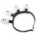 WATIIFUFU Light up Headbands for Women Halloween Headband Lighted Halloween Glow Headband Horror Hair Hoop Halloween Hair Hoops Halloween LED Headband Halloween Light up Headband Plastic