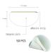 Buy 50 Disposable Microblading & Permanent Makeup Shower Eye Protectors - Perfect Lash & Face Shields for Kids & Adults - Ideal for Salons - Buy Online on GoSupps.com