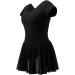 Daydance Women's Skirted Leotard Dance Dress - X-Large Size for Ballet & Aerobics - Buy Online on GoSupps.com