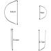 20 pcs J I C Curved Needles for Hand Sewing, Wig Making, Leather Repair, and Crafts - Buy Online on GoSupps.com