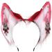 TQUXNGA Wolf Ear Cosplay Hair Hoop with Fringe Earring Woman Teens Headband for Live Broadcast Cartoon Carnivals Hairband 8 - Buy Online on GoSupps.com