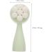 Mikinona Face Brush Face Washing Scrubber Facial Cleansing Brush Manual Facial Brush Face Exfoliating Scrubber Facial Cleansing Tool Face Exfoliator Exfoliating Facial Brush 12.5X5X5CM Green - Buy Online on GoSupps.com