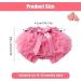 EQLEF Baby Bloomer Shorts with Frilly Knickers, Lace Nappy Cover, Ruffle Pants, and Headband Set - Perfect for Baby Photography Prop Costume in Pink - Buy Online on GoSupps.com