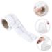  Mikinona Mikinona 1 Roll Tattoo Measuring Eyebrow Ruler Adhesive Eyebrow Scale Sticker Reconcile Model Measuring Ruler Female White Paper - Buy Online on GoSupps.com