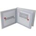 Ivory Wedding Day Photo Album with Silver Plated Text and Diamante Heart Jewel - Perfect Wedding Gift - Buy Online on GoSupps.com