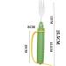 Adaptive Disabled Utensils Forks Elderly Anti-Shake Forks Easy Grip Cutlery with Adjustable Strap Non-Slip for Elderly Parkinson Arthritis Handicap Green - Buy Online on GoSupps.com