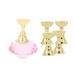 Exquisite DIY nail art exhibition stand practice stand for wrong nails plastic + alloy for professional salon use and home improvement at home (pink base)