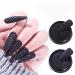 Buy Laser Shining Sugar Nail Glitter Powder | Black & White Nail Art Pigment Dust for Stunning Manicures - International Shipping - Buy Online on GoSupps.com