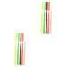 Beavorty 10 Pcs Halloween Paint Pen Eye Liner Fluorescence Eyeliner Make up Highlighter Eyeliner Pen Plastic 12.00X0.80X0.80CMx2pcs Assorted Colorx2pcs