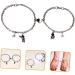 Zerodeko 5 Pairs Astronaut Bracelet Wrist Bracelet Wrist Decoration Couple Matching Bracelet for Couples Couple Wrist Jewelries Miss Stainless Steel Wristband Adjustable - Buy Online on GoSupps.com