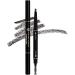 Beauty Eyebrow Pencil Universal Automatic Brow Pencil with Spoolie Brush Perfect Eyebrow Makeup Shaper and Filler Gift Deep Brown Grey - Buy Online on GoSupps.com