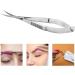 Micro Scissors Stainless Steel Face Hair Eyelash Scissors Grafting Tool Curved Mirror Toiletry Kits - Buy Online on GoSupps.com