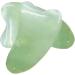Handmade Jade Gua Sha Tool for Massage & Therapy | Small Triangle Scraping Board for Acupuncture & Trigger Point Treatment - Buy Online on GoSupps.com