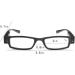 Multi Strength Reading Glasses +4.00 | Nighttime Reader Glasses with Dual LED Lights | Compact Full Frame Eyewear for Clear Vision - International Shipping Available - Buy Online on GoSupps.com