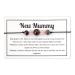 New Mom Gifts Bracelet for Women Anxiety Relief Bracelet for Mother To Be Gifts First Time Mommy Birthday Gift Ideas Postpartum Depression Gifts for Mom Mama Beaded Bracelets for Women Christmas Gift