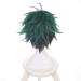 Buy Lwiuentx MHA Cosplay Midoriya Izuku Short Green Wig + Free Wig Cap - International Shipping Available - Buy Online on GoSupps.com