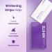 PurelyWHITE | Purple Whitening Strips | Teeth Whitener Peroxide-Free Enamel Safe Deep Stains Removal - Flouride-Free Teeth Whitening (28 Strips) - Buy Online on GoSupps.com