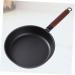 Ciieeo Pan Frying Egg Skillet Nonstick Omelette Skillet Stainless Steel Skillet Non Stick Cookware No Stick Mini Griddle Metal Cooking Utensils Wok Omelette Plate Crepe Wooden - Buy Online on GoSupps.com